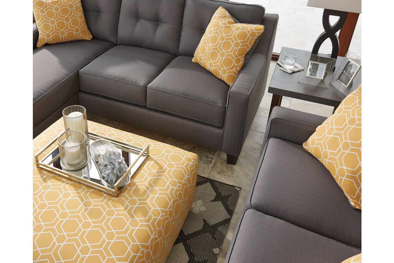 Dympna Silver Finish Accessory Set, Set of 5 - A2C00115 - Luna Furniture - Dallas Store