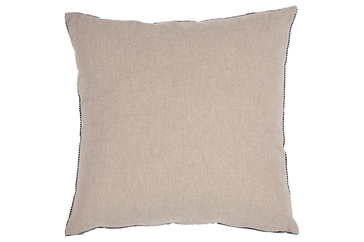 Edelmont Black/Linen Pillow, Set of 4 - A1000962 - Luna Furniture - Dallas Store