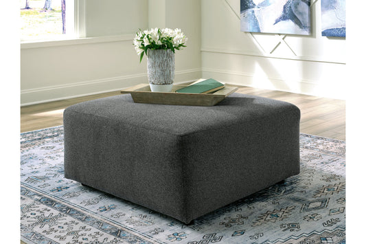 Edenfield Charcoal Oversized Accent Ottoman - 2900308 - Luna Furniture - Dallas Store