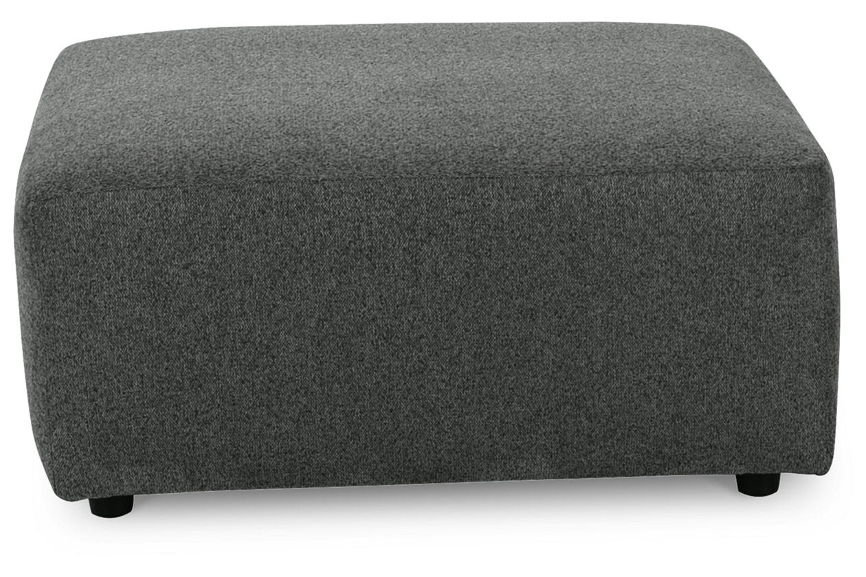 Edenfield Charcoal Oversized Accent Ottoman - 2900308 - Luna Furniture - Dallas Store