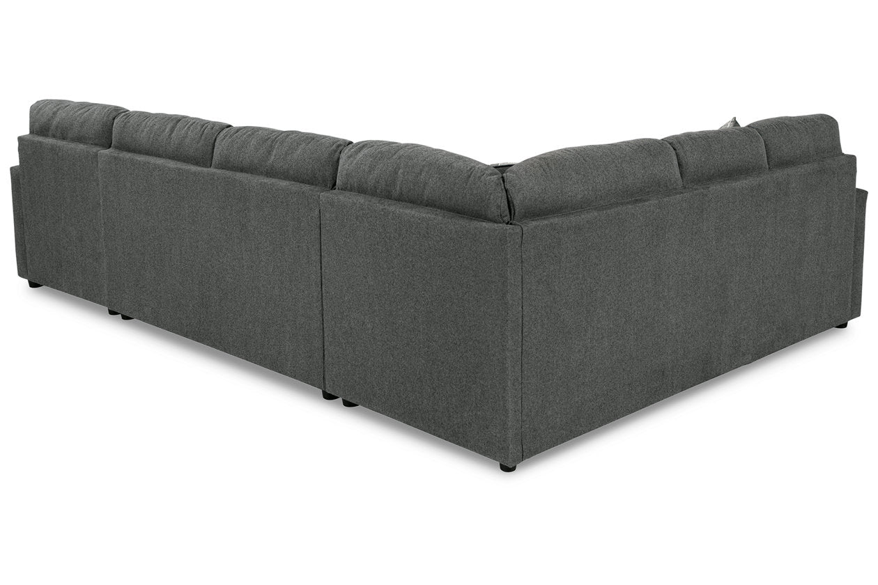 Edenfield Charcoal RAF Sectional - SET | 2900317 | 2900334 | 2900348 | 2900308 - Luna Furniture - Dallas Store