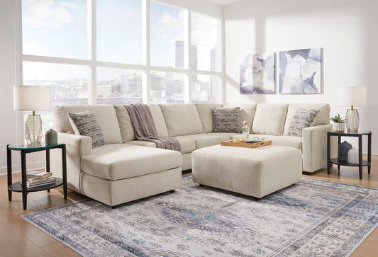 Edenfield Linen LAF Sectional - SET | 2900416 | 2900434 | 2900449 | 2900408 - Luna Furniture - Dallas Store