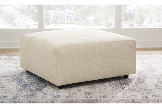 Edenfield Linen Oversized Accent Ottoman - 2900408 - Luna Furniture - Dallas Store