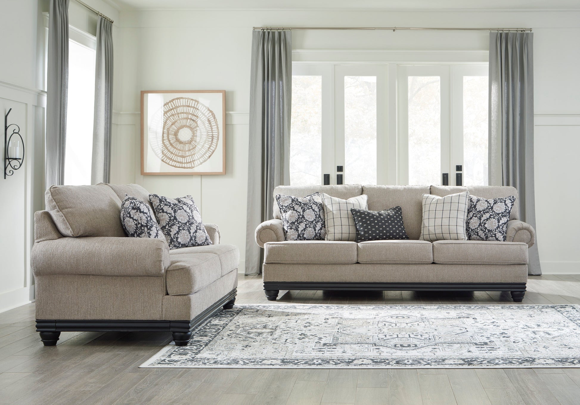 Elbiani Alloy Living Room Set - SET | 3870438 | 3870435 - Luna Furniture - Dallas Store