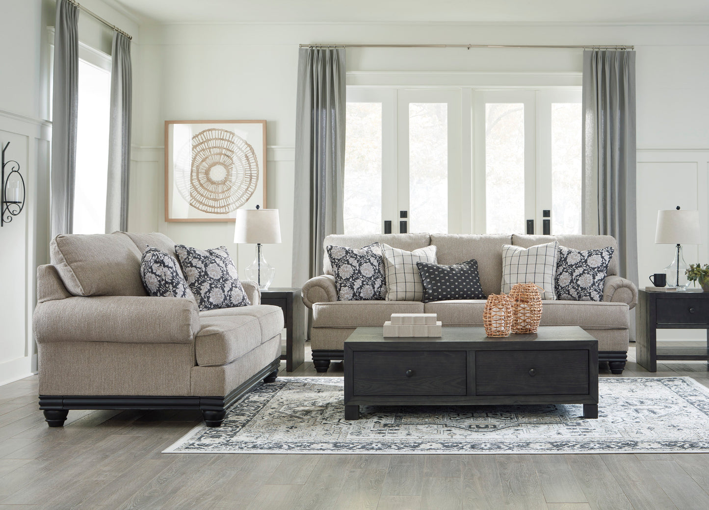 Elbiani Alloy Living Room Set - SET | 3870438 | 3870435 - Luna Furniture - Dallas Store
