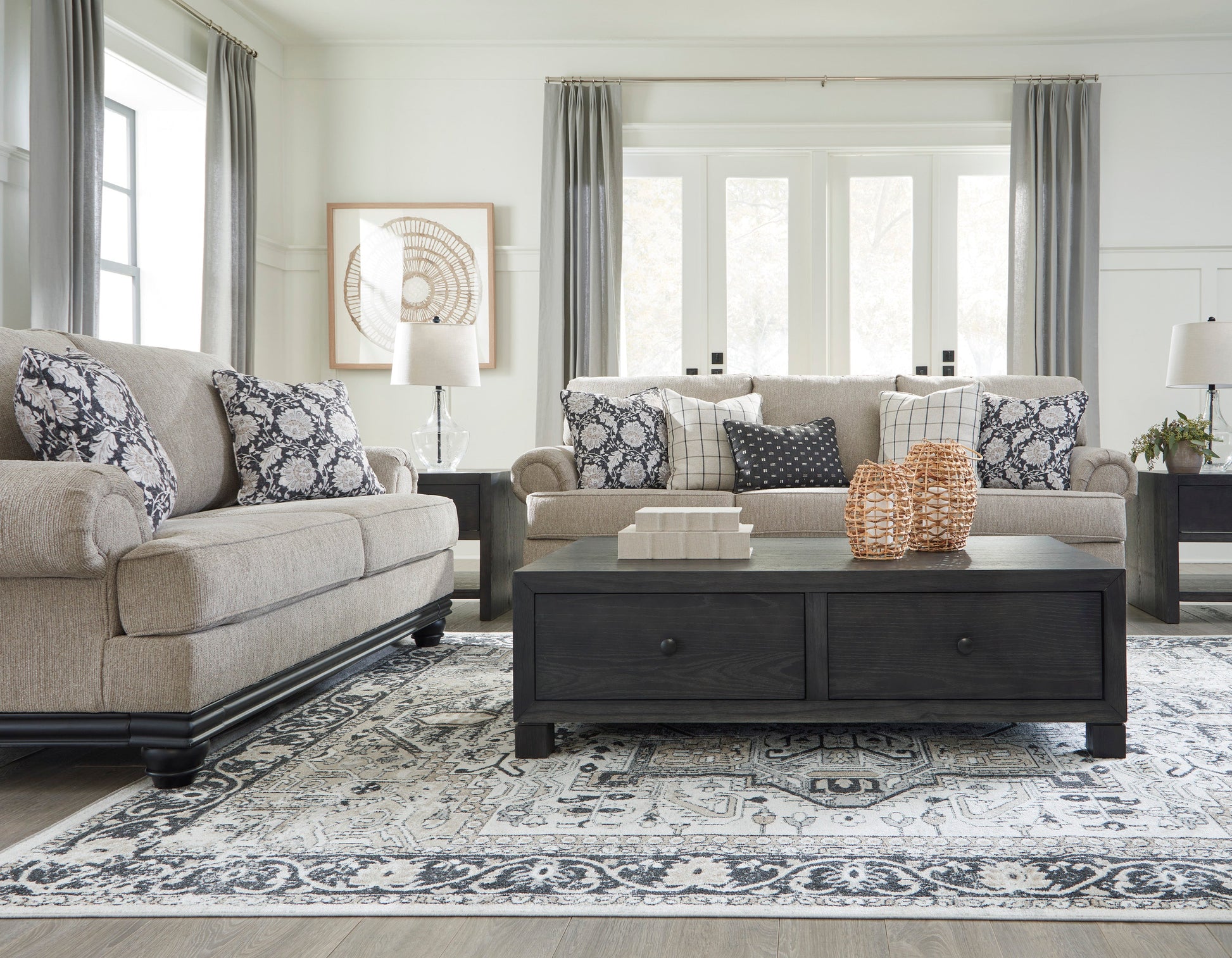 Elbiani Alloy Living Room Set - SET | 3870438 | 3870435 - Luna Furniture - Dallas Store