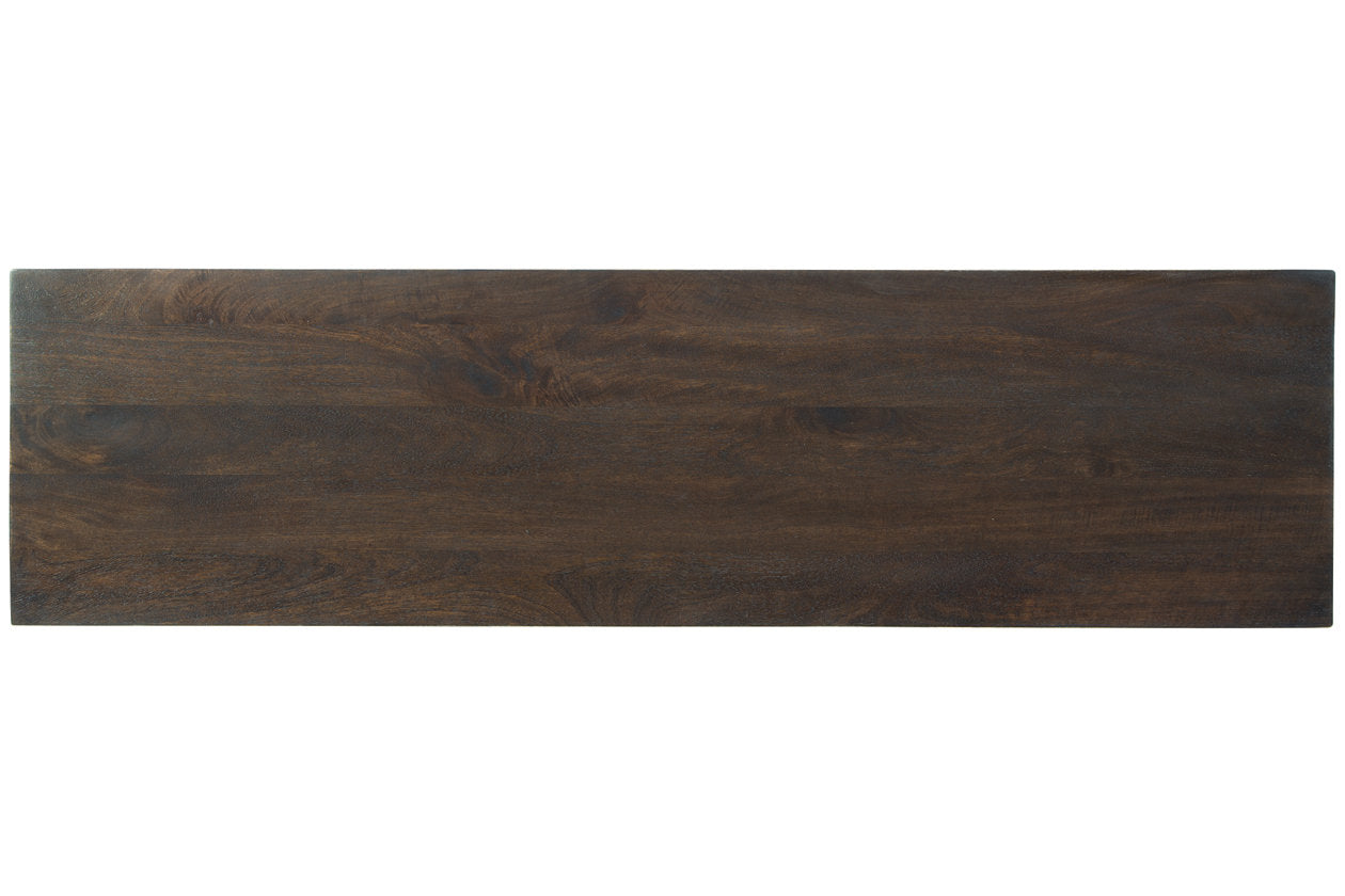 Elinmore Brown/Gold Finish Accent Cabinet - A4000316 - Luna Furniture - Dallas Store