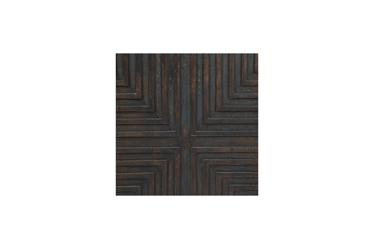 Elinmore Brown/Gold Finish Accent Cabinet - A4000316 - Luna Furniture - Dallas Store