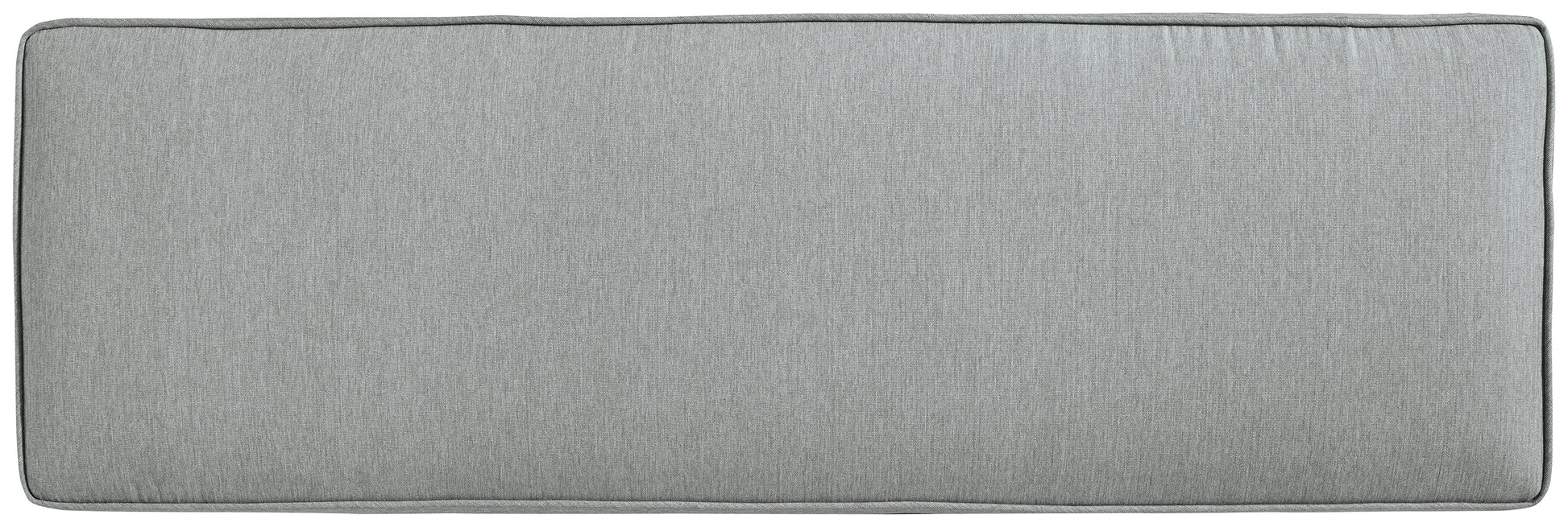 Elite Park Gray Outdoor Bench with Cushion - P518-600 - Luna Furniture - Dallas Store