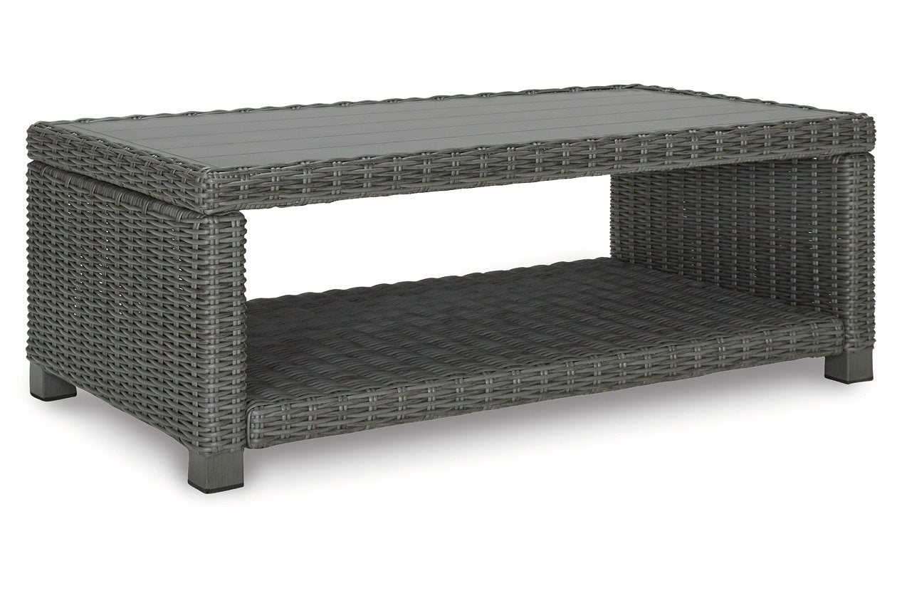 Elite Park Gray Outdoor Coffee Table - P518-701 - Luna Furniture - Dallas Store