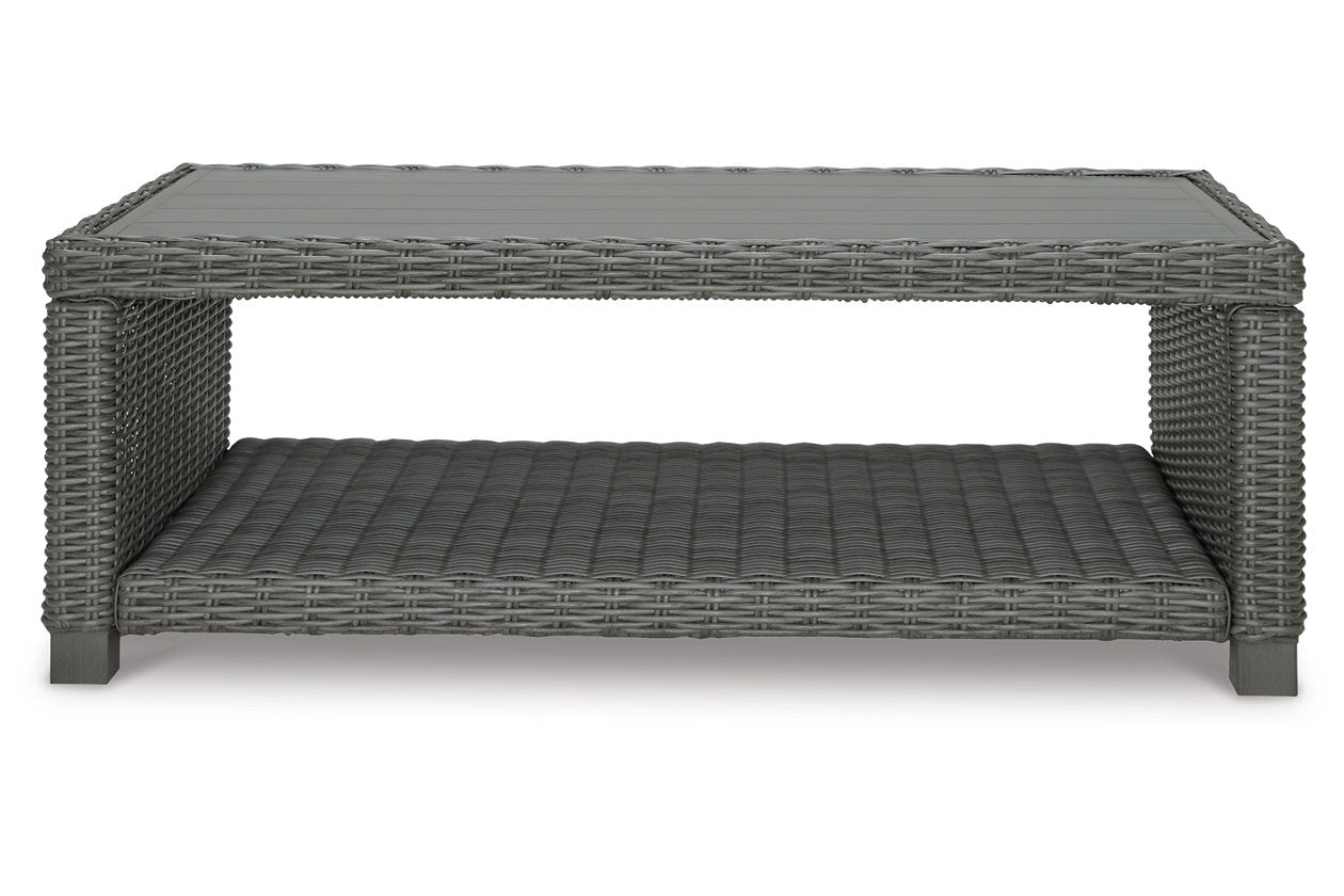 Elite Park Gray Outdoor Coffee Table - P518-701 - Luna Furniture - Dallas Store