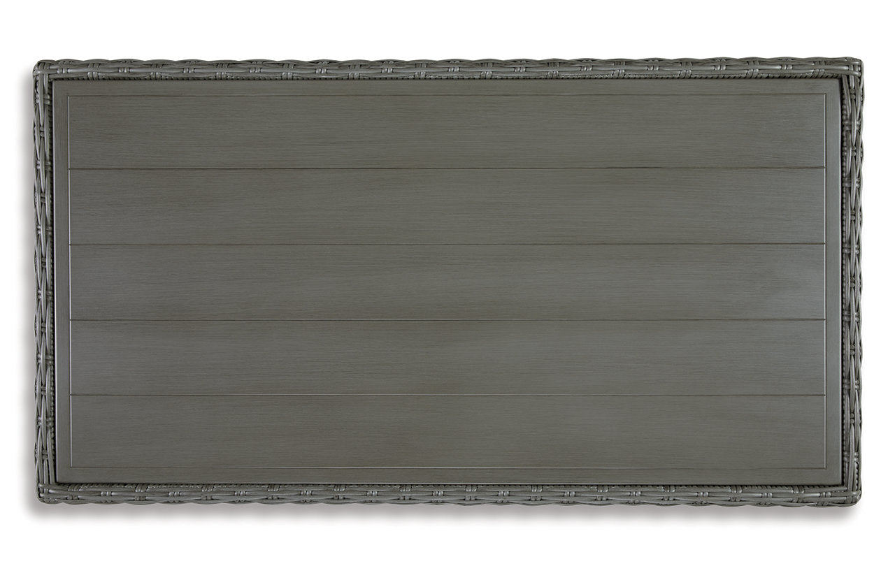 Elite Park Gray Outdoor Coffee Table - P518-701 - Luna Furniture - Dallas Store