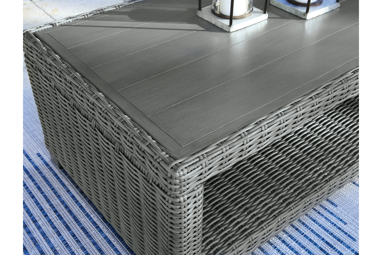 Elite Park Gray Outdoor Coffee Table - P518-701 - Luna Furniture - Dallas Store