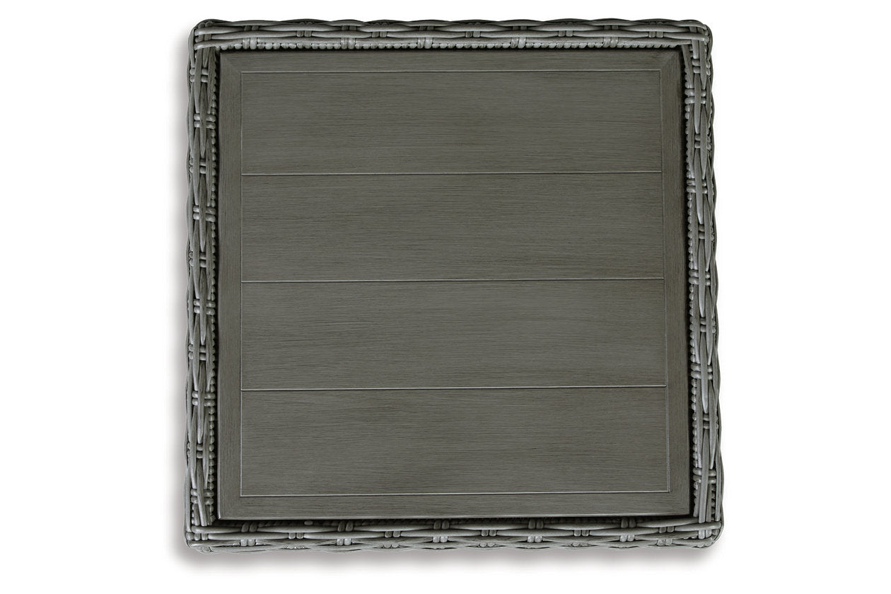 Elite Park Gray Outdoor End Table - P518-702 - Luna Furniture - Dallas Store