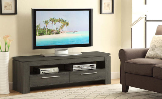 Elkton 2-Drawer TV Console Weathered Gray - 701979 - Luna Furniture - Dallas Store