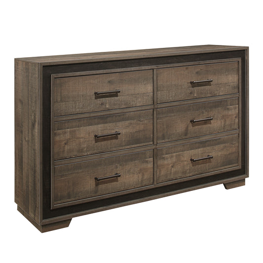Ellendale Authentic Mahogany Dresser - 1695-5 - Luna Furniture - Dallas Store