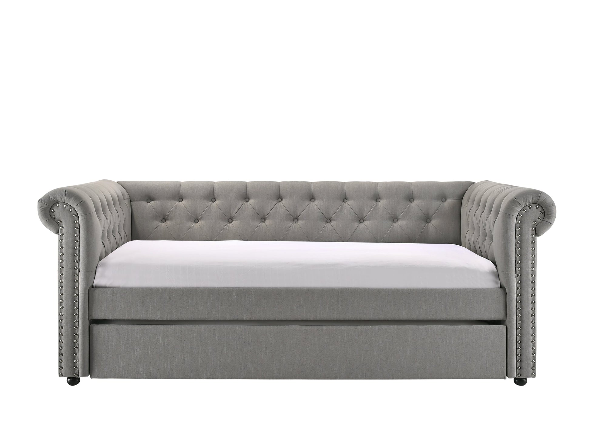 Ellie Gray Twin Daybed - SET | 5332DV-ARM | 5332DV-BACK - Luna Furniture - Dallas Store