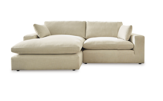 Elyza Linen 2-Piece LAF Chaise Sectional - SET | 1000616 | 1000665 - Luna Furniture - Dallas Store