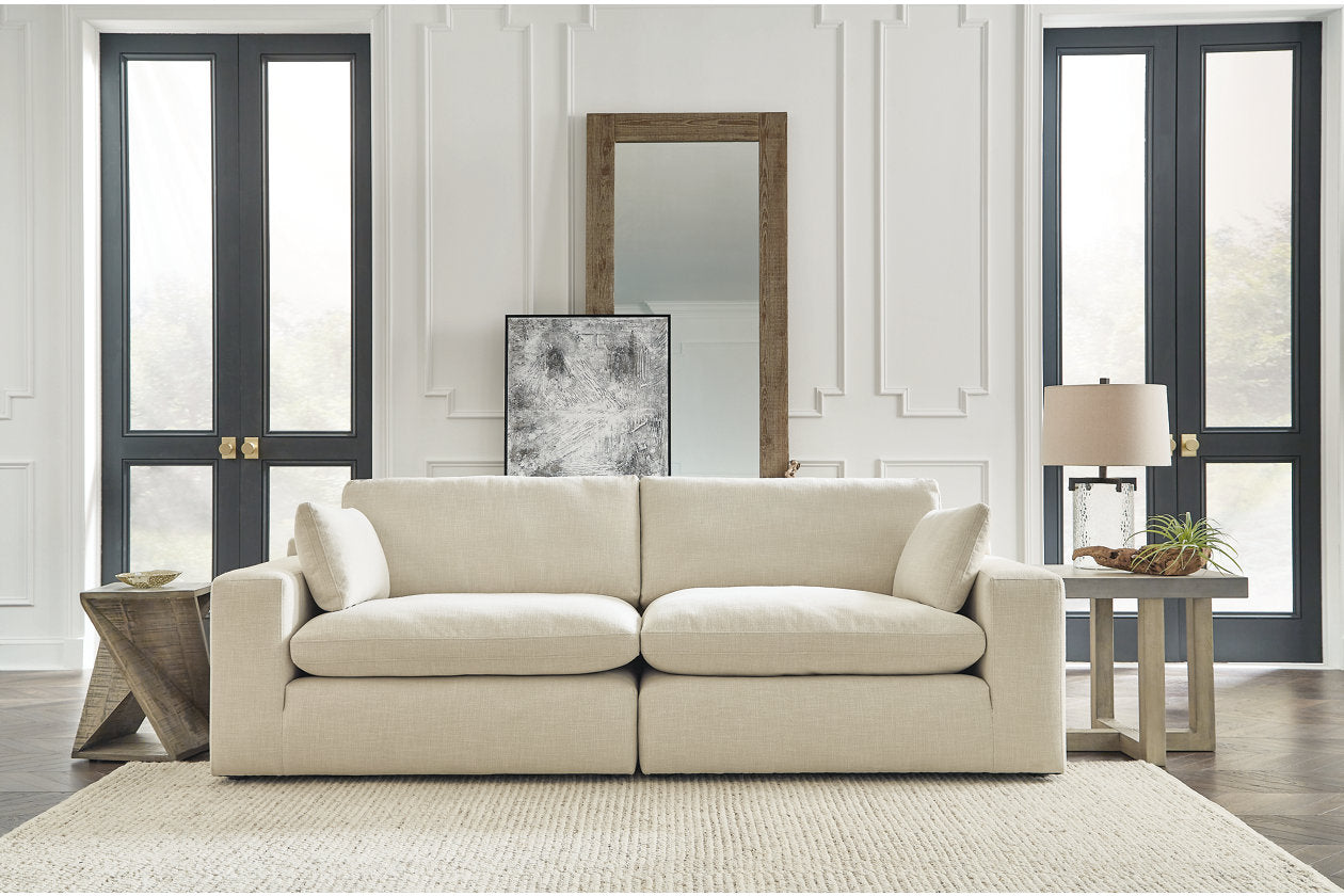 Elyza Linen 2-Piece Sectional - SET | 1000664 | 1000665 - Luna Furniture - Dallas Store