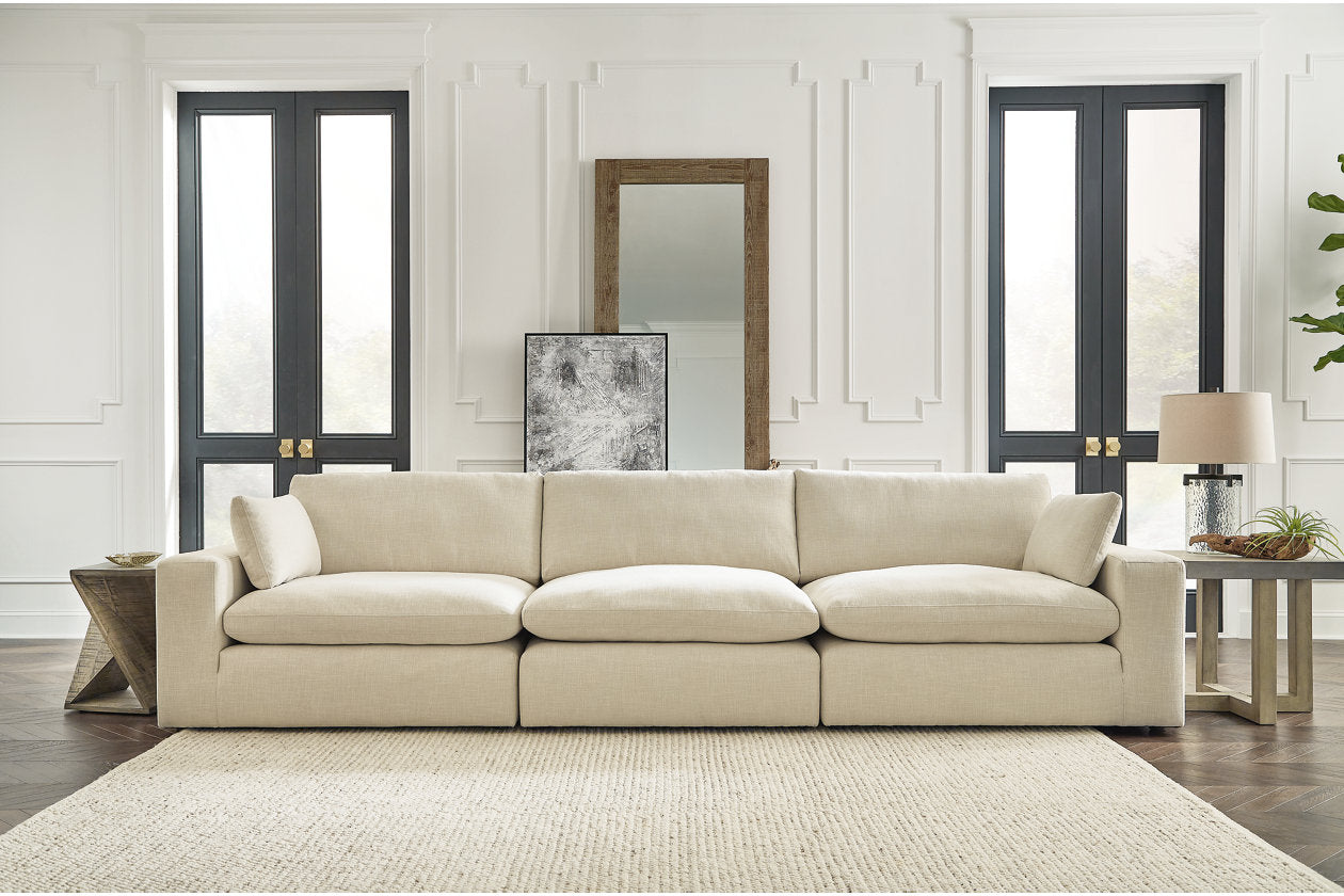 Elyza Linen 3-Piece Sectional - SET | 1000646 | 1000664 | 1000665 - Luna Furniture - Dallas Store