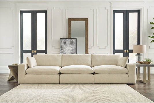 Elyza Linen 3-Piece Sectional - SET | 1000646 | 1000664 | 1000665 - Luna Furniture - Dallas Store