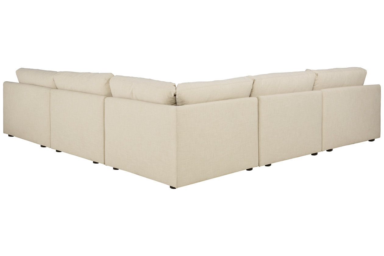 Elyza Linen 5-Piece Sectional - SET | 1000664 | 1000665 | 1000677 | 1000646(2) - Luna Furniture - Dallas Store