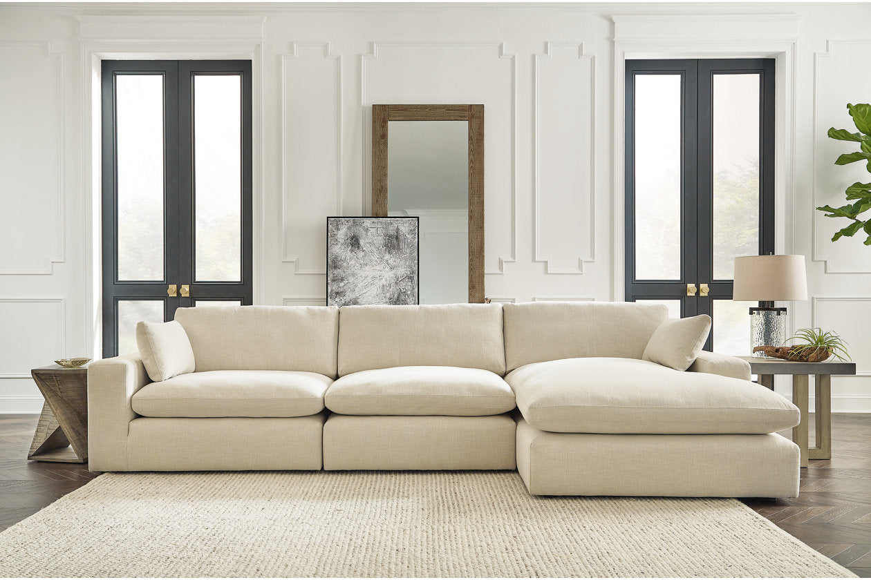 Elyza Linen RAF Sofa Chaise - SET | 1000617 | 1000664 | 1000646 - Luna Furniture - Dallas Store