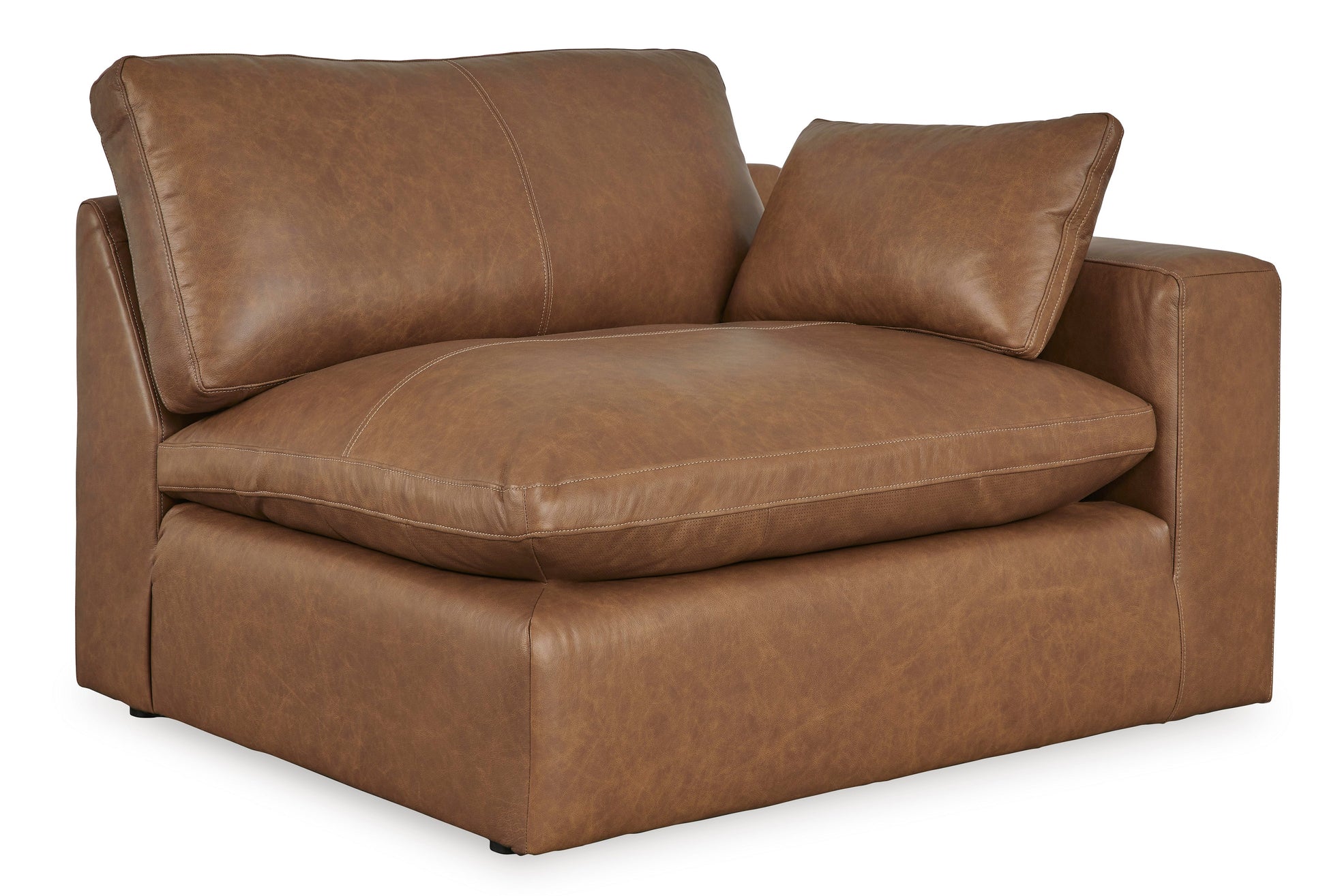 Emilia Caramel Leather 6-Piece Sectional - SET | 3090164 | 3090165 | 3090177 | 3090146 | 3090146 | 3090146 - Luna Furniture - Dallas Store