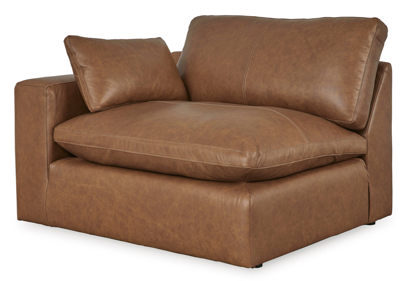 Emilia Caramel Leather 7-Piece Sectional - SET | 3090164 | 3090165 | 3090177 | 3090146 | 3090146 | 3090146 | 3090146 - Luna Furniture - Dallas Store