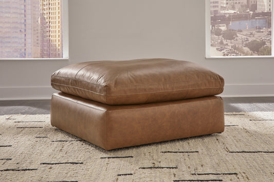 Emilia Caramel Oversized Accent Ottoman - 3090108 - Luna Furniture - Dallas Store