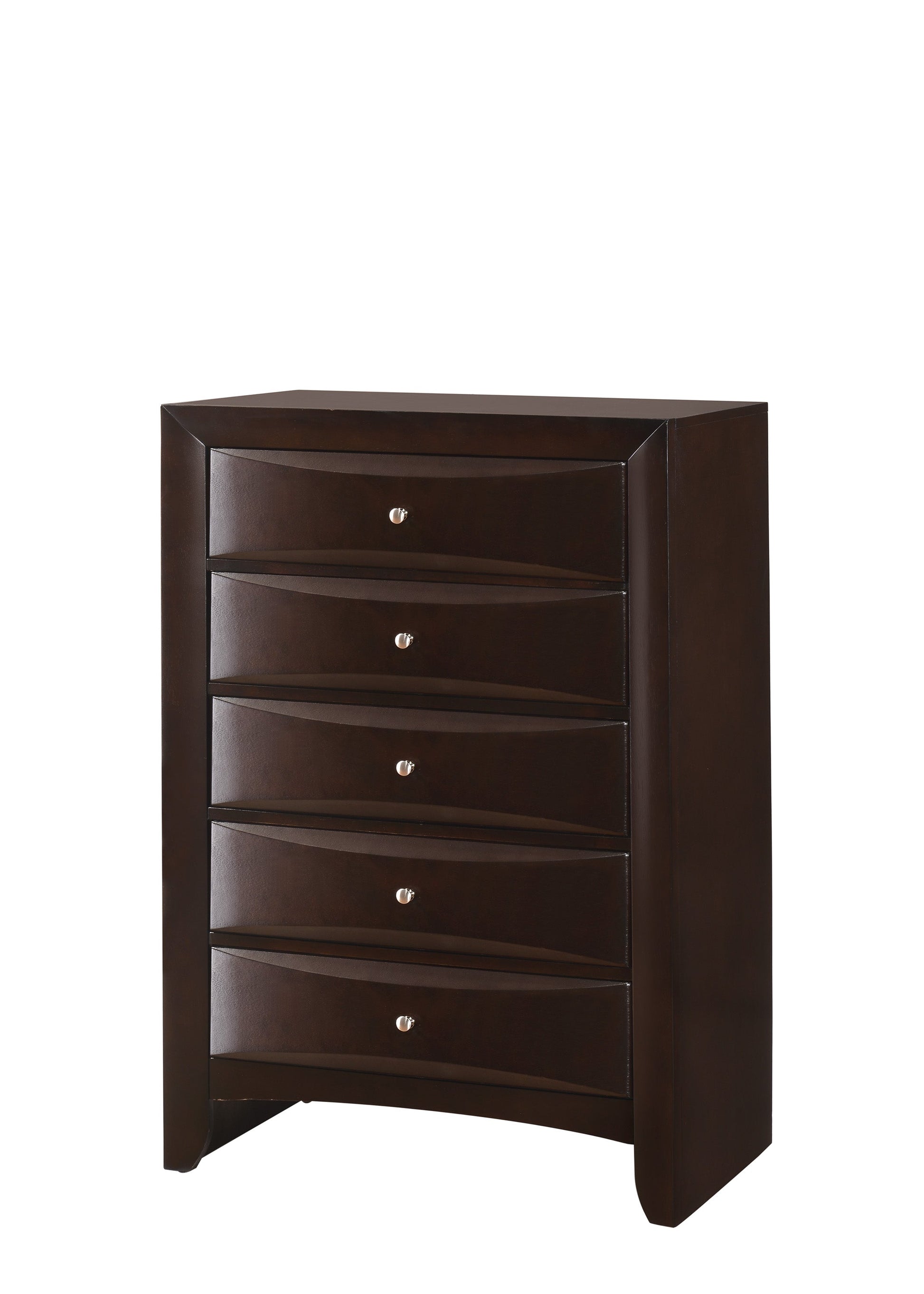 Emily Dark Cherry Chest - B4260-4 - Luna Furniture - Dallas Store