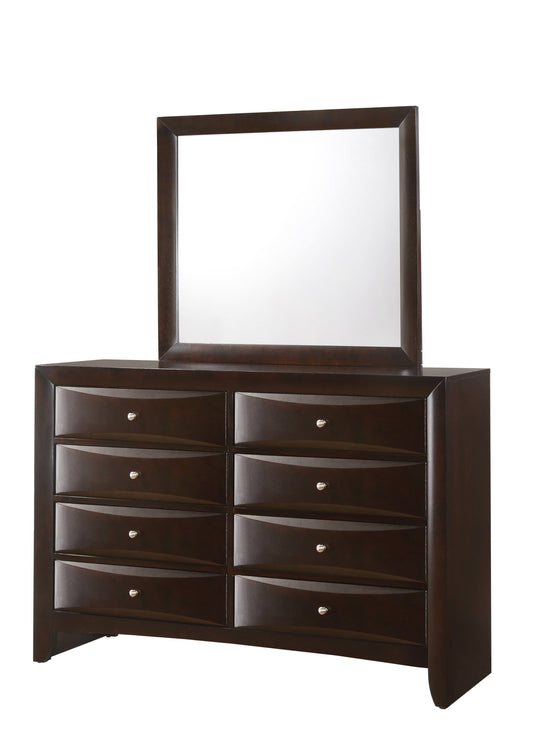 Emily Dark Cherry Dresser - B4260-1 - Luna Furniture - Dallas Store