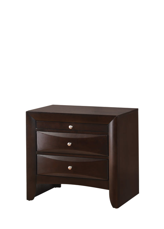 Emily Dark Cherry Nightstand - B4260-2 - Luna Furniture - Dallas Store