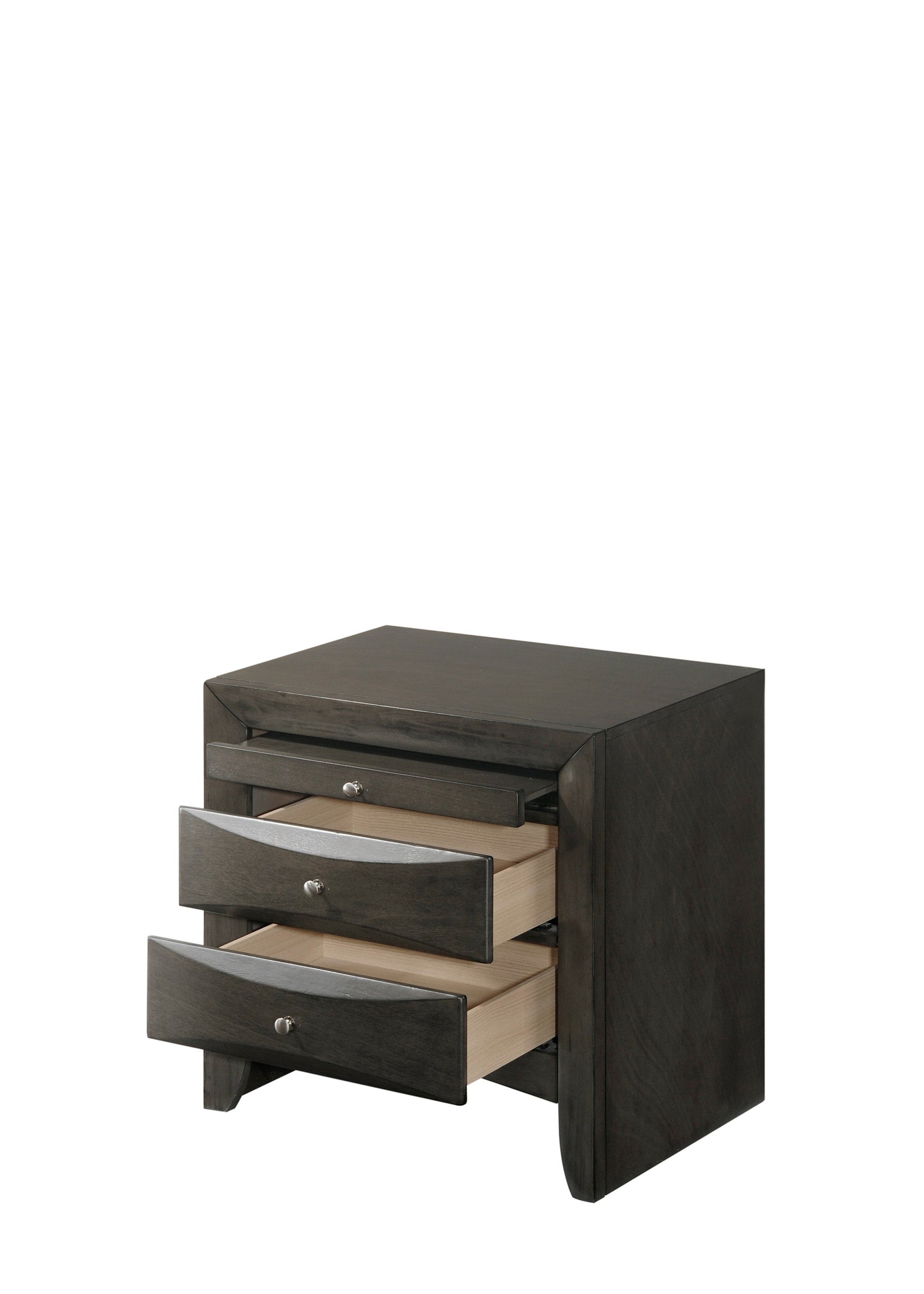 Emily Gray Nightstand - B4270-2 - Luna Furniture - Dallas Store