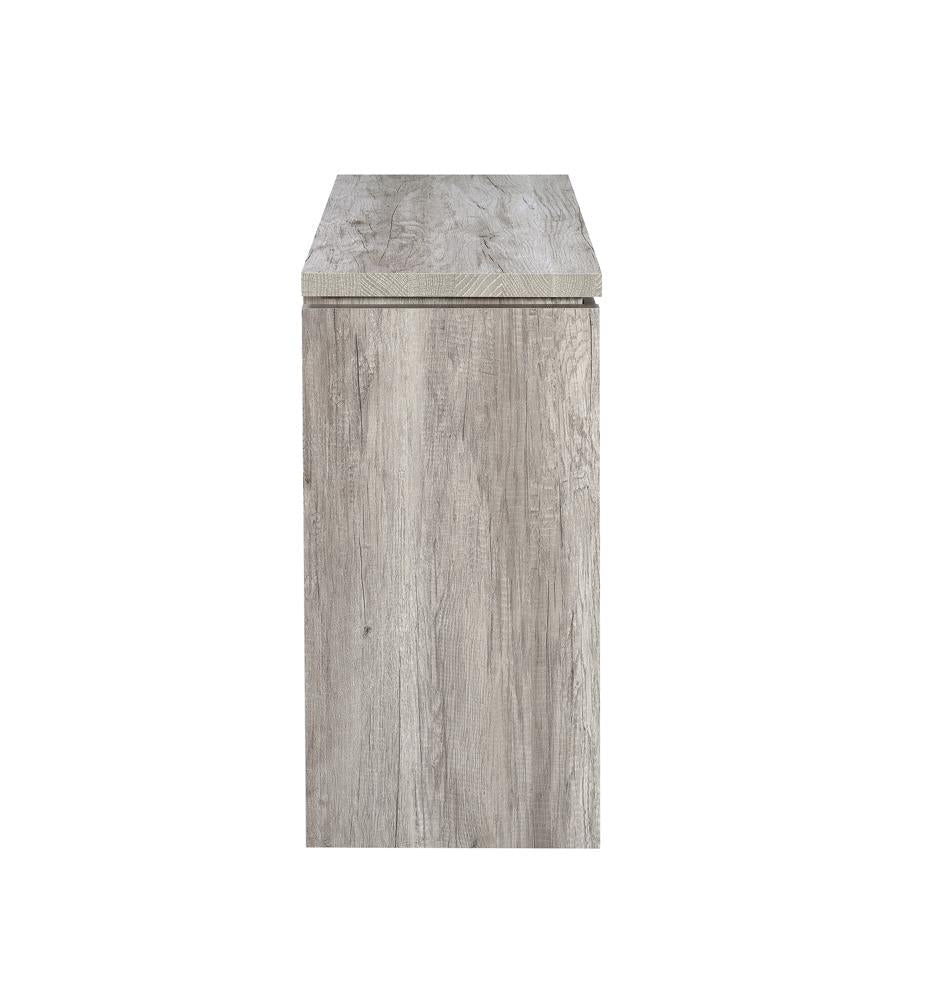 Enoch Gray Driftwood 2-Door Accent Cabinet - 950785 - Luna Furniture - Dallas Store