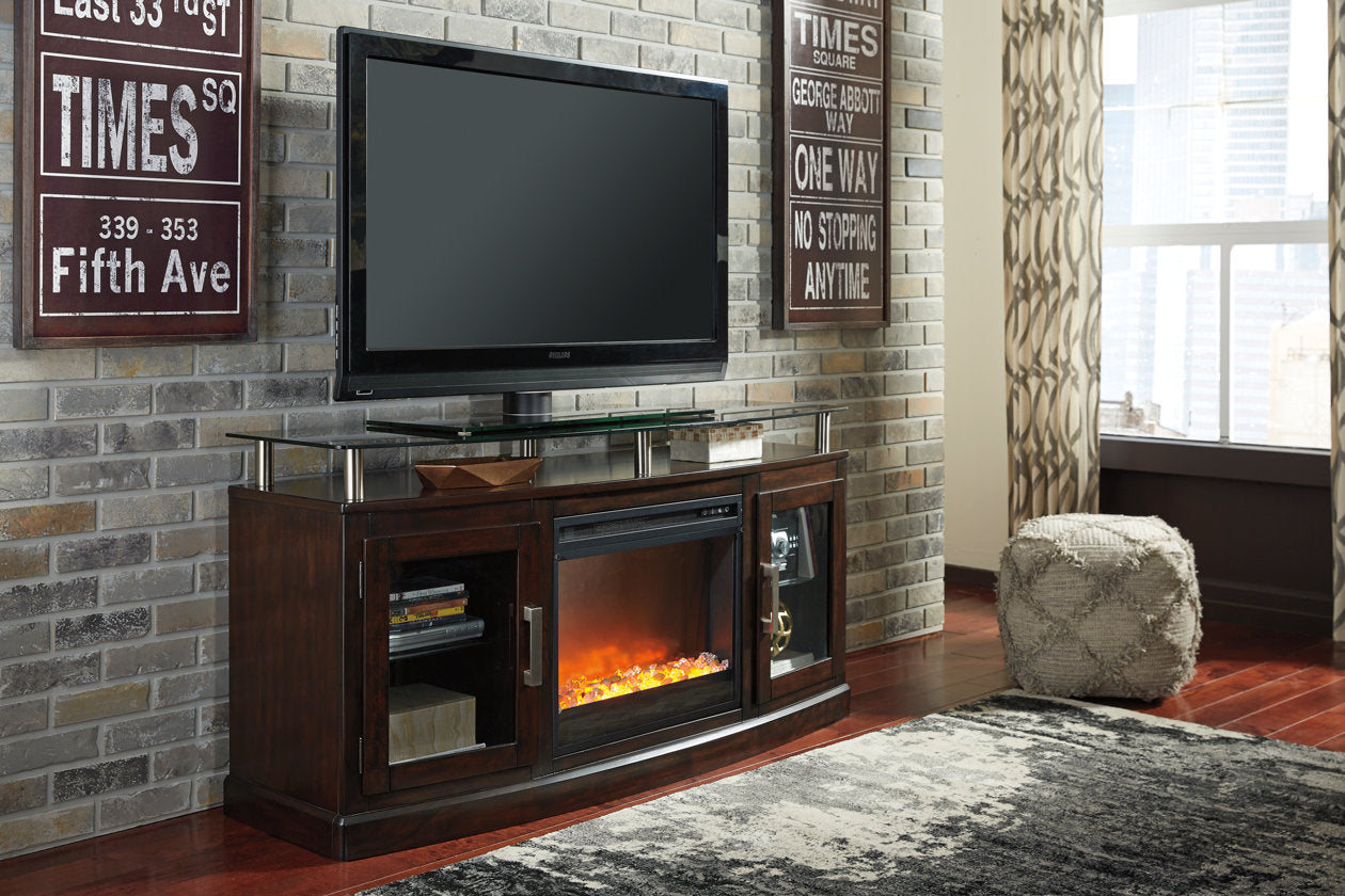 Entertainment Accessories Black Electric Fireplace Insert - W100-02 - Luna Furniture - Dallas Store