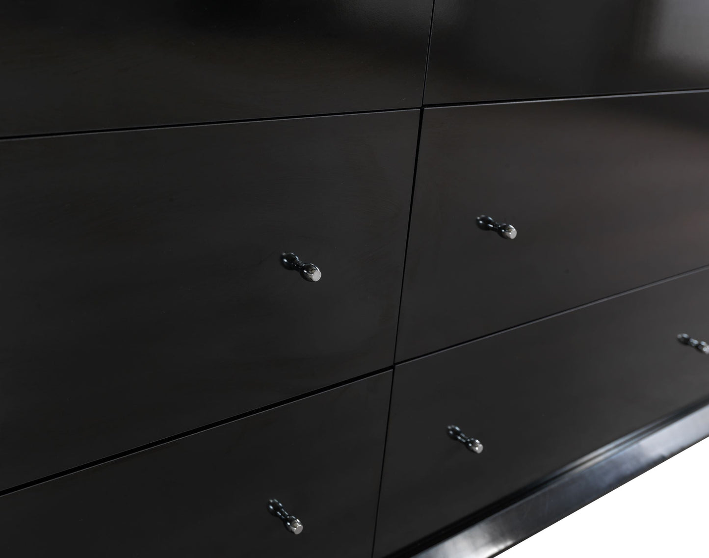 Erika Black 4-Piece Queen Bedroom Set - ERIKABEDROOM-4PCQ - Luna Furniture - Dallas Store