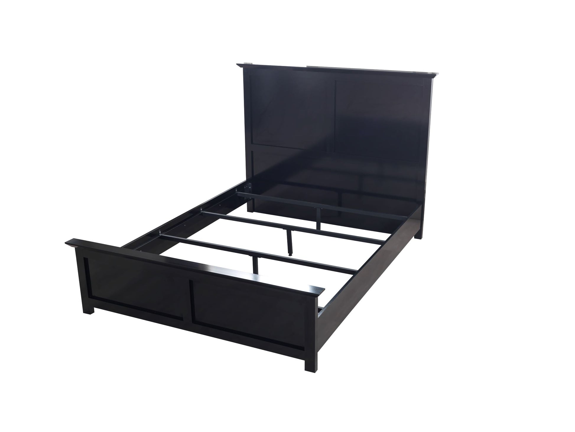 Erika Black 4-Piece Queen Bedroom Set - ERIKABEDROOM-4PCQ - Luna Furniture - Dallas Store