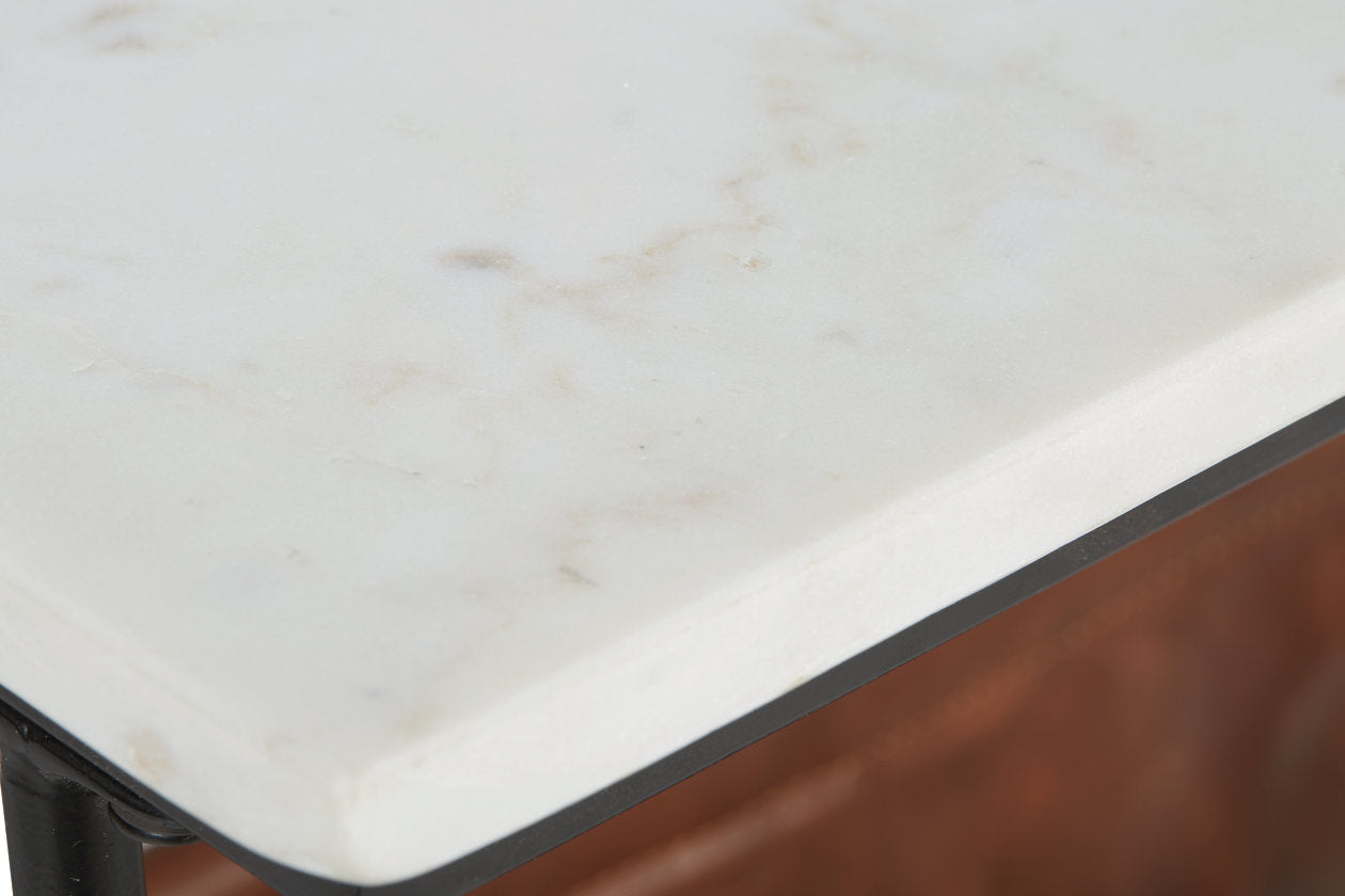 Etanbury Brown/Black/White Accent Table - A4000254 - Luna Furniture - Dallas Store