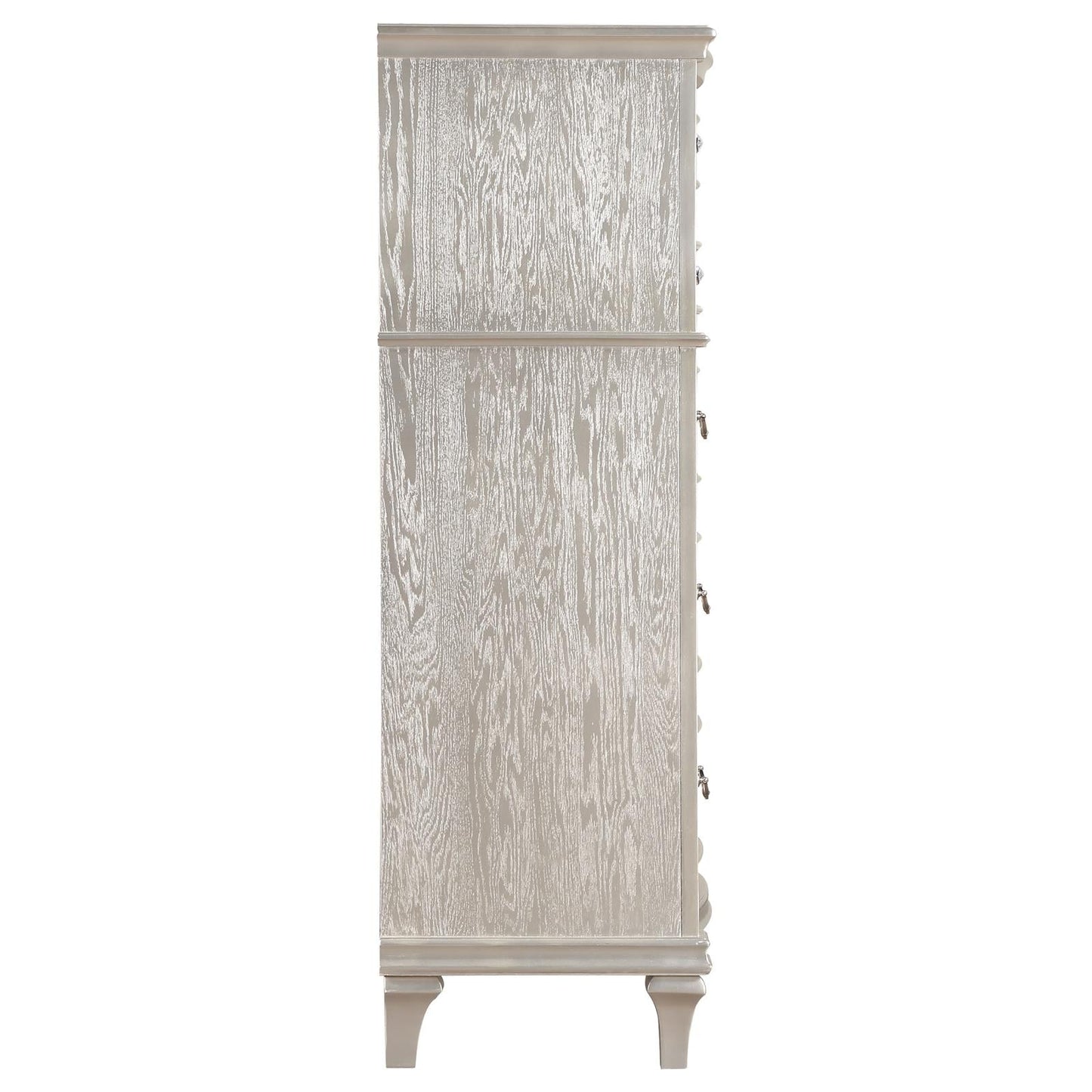 Evangeline Silver Oak 6-Drawer Chest - 223395 - Luna Furniture - Dallas Store