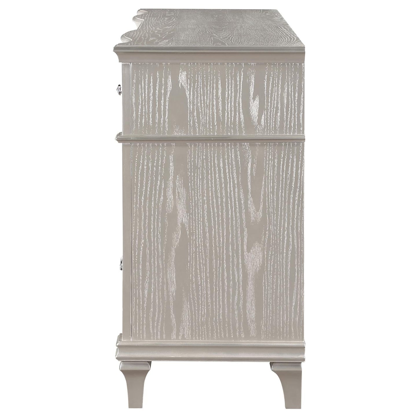 Evangeline Silver Oak 9-Drawer Dresser - 223393 - Luna Furniture - Dallas Store