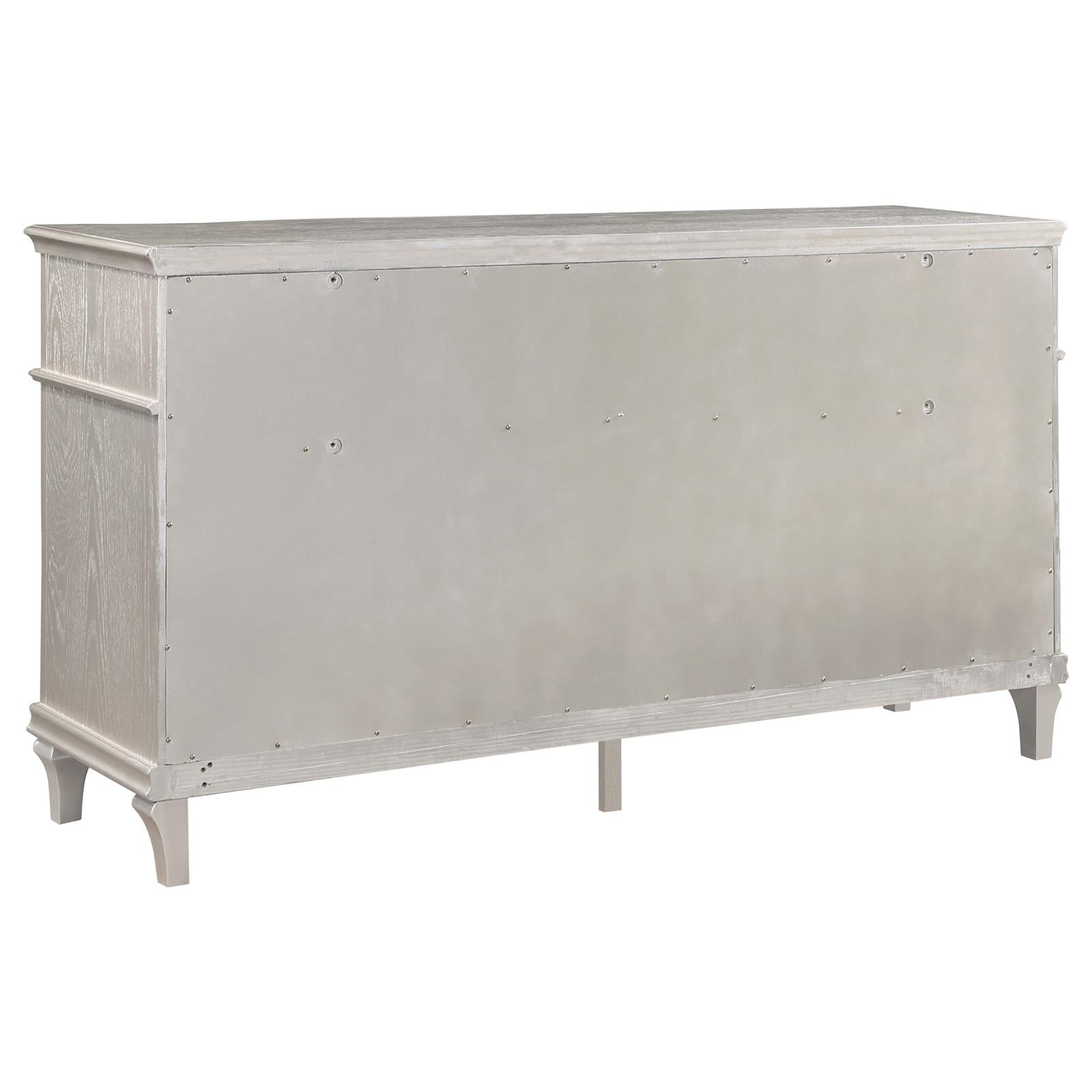 Evangeline Silver Oak 9-Drawer Dresser - 223393 - Luna Furniture - Dallas Store