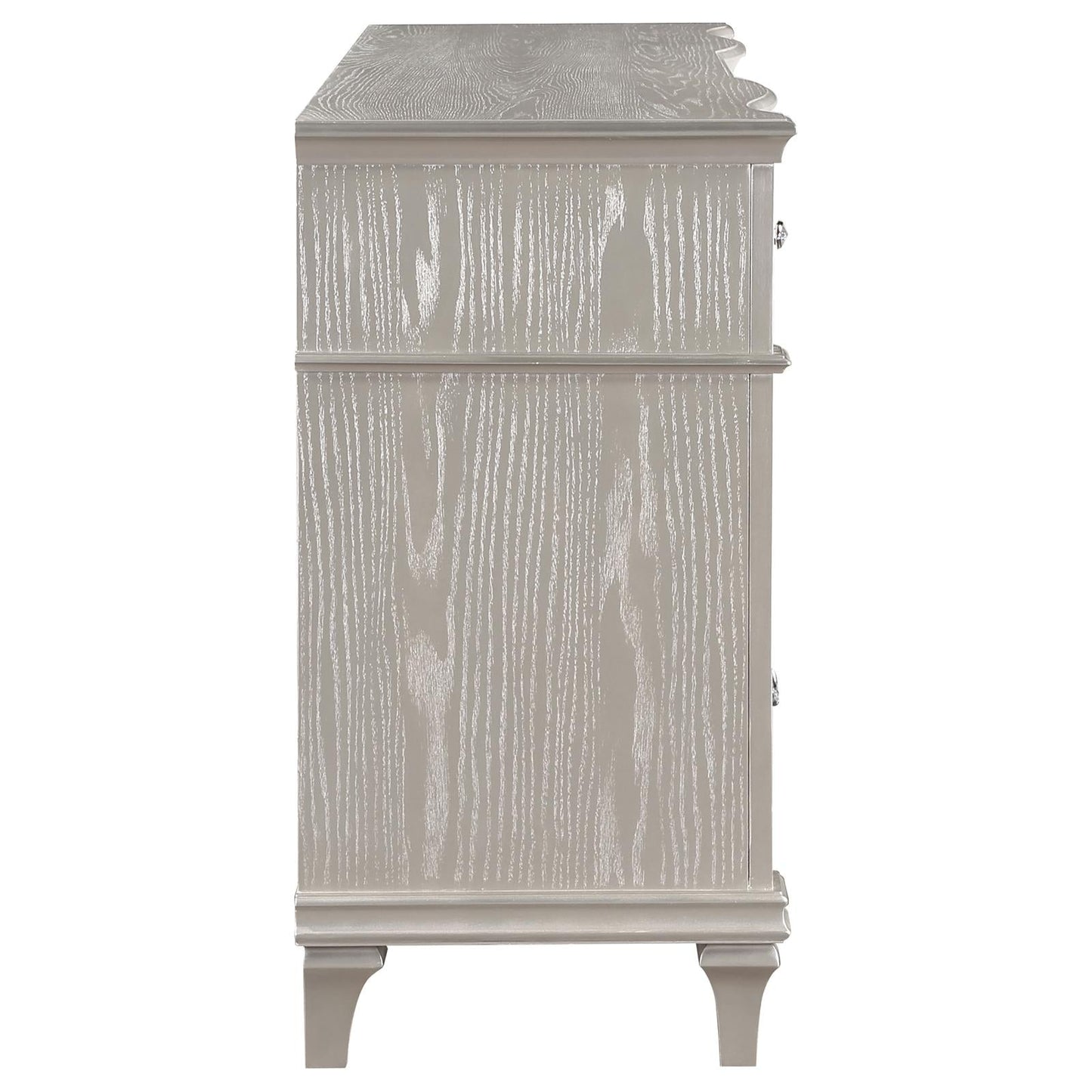 Evangeline Silver Oak 9-Drawer Dresser - 223393 - Luna Furniture - Dallas Store