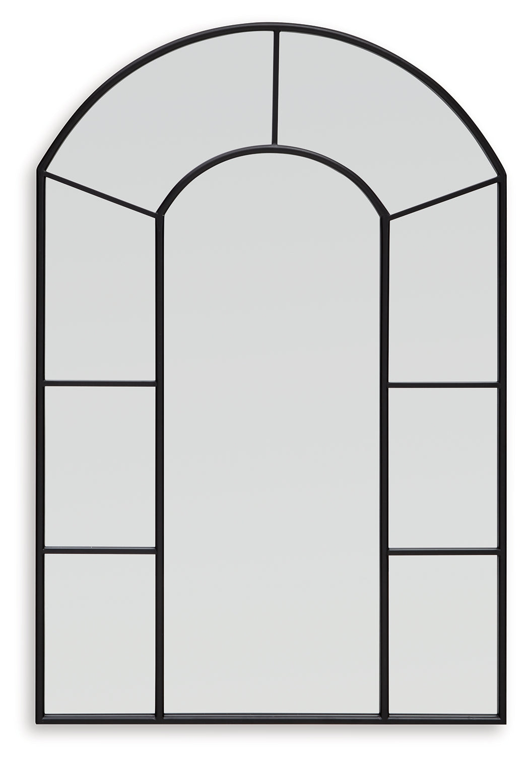 Evengton Black Accent Mirror - A8010319 - Luna Furniture - Dallas Store