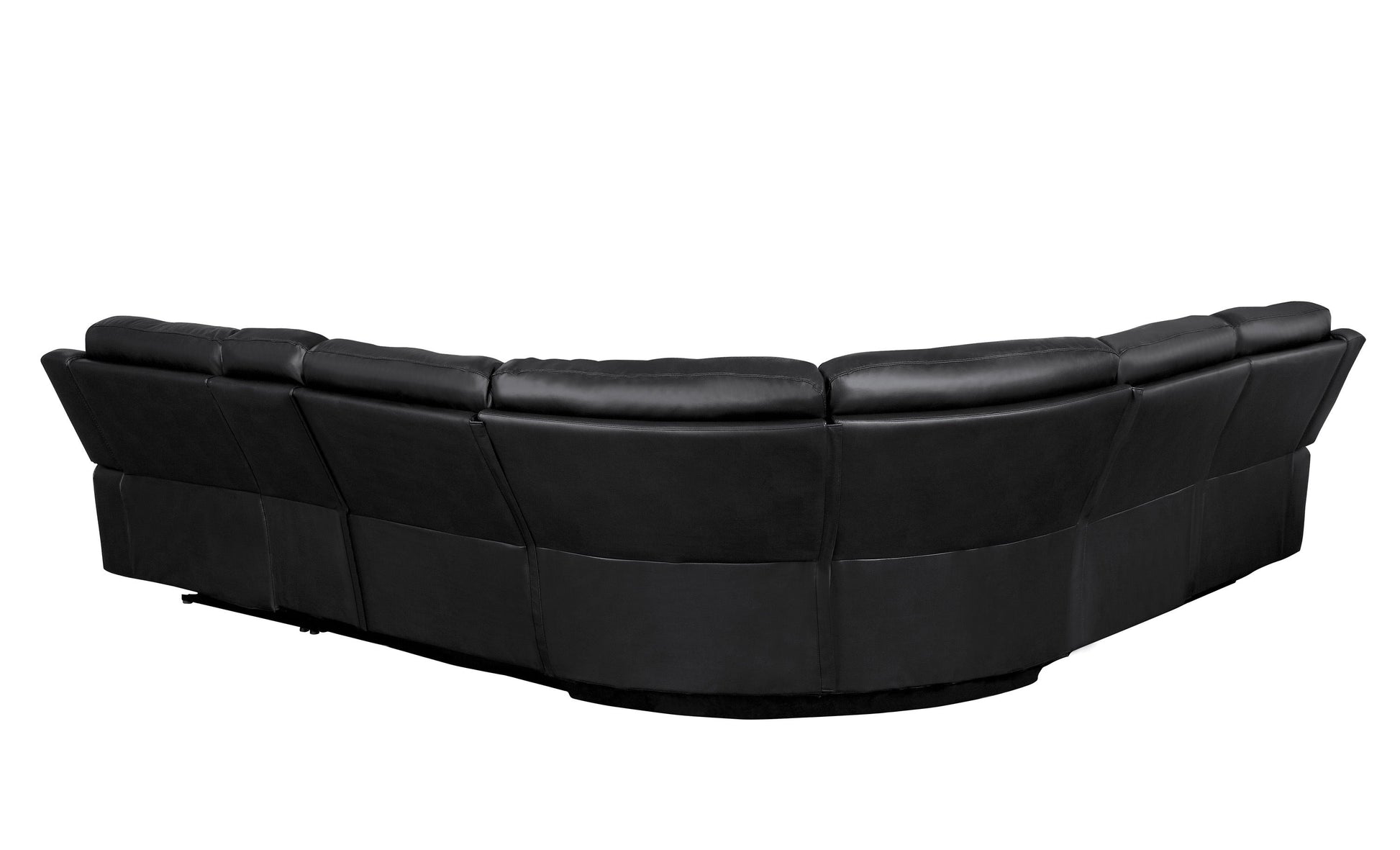 Falun Dark Brown 6-Piece Modular Power Reclining Sectional - 8260DB*6PW - Luna Furniture - Dallas Store