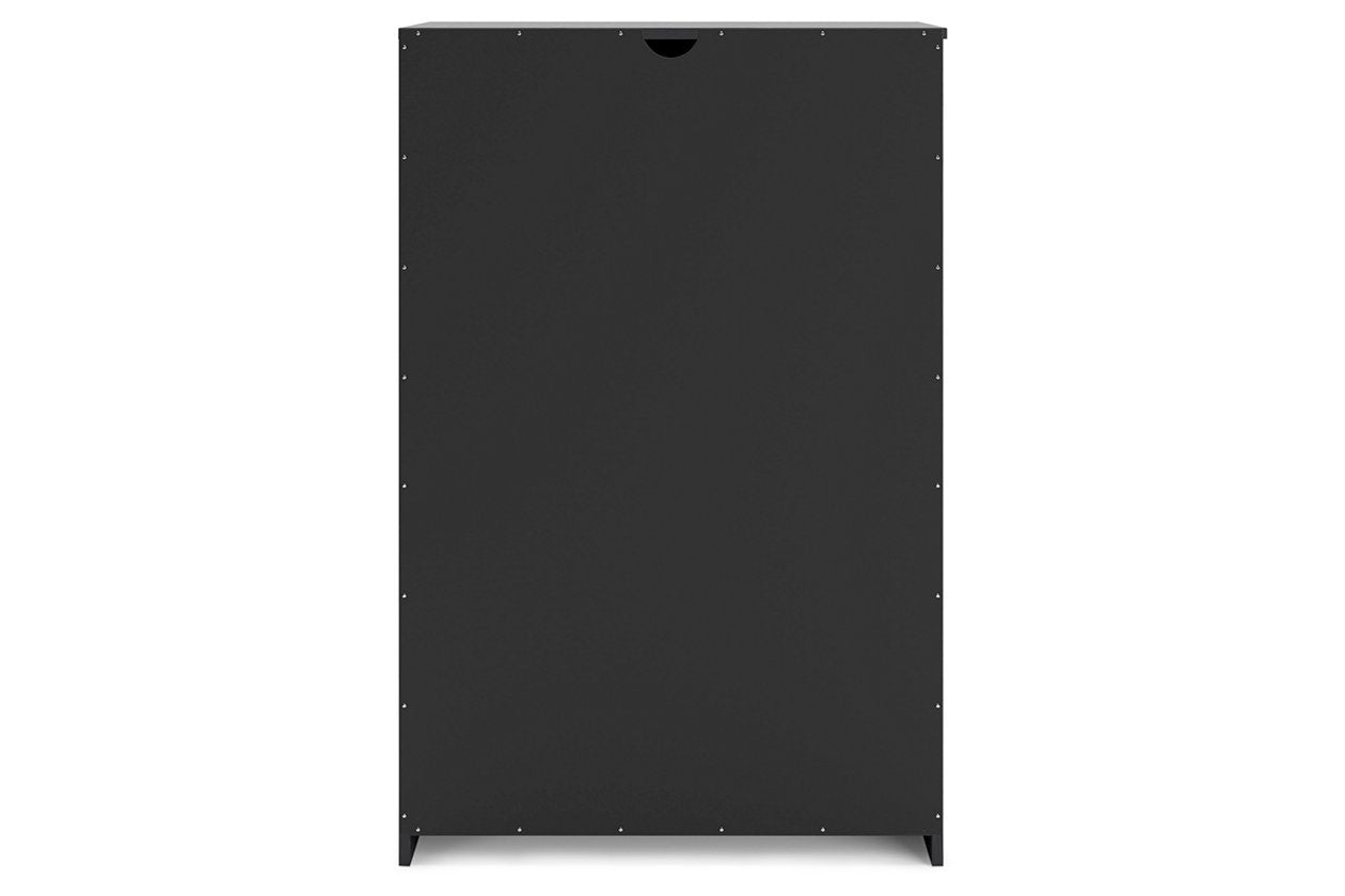 Finch Black Chest of Drawers - EB3392-245 - Luna Furniture - Dallas Store