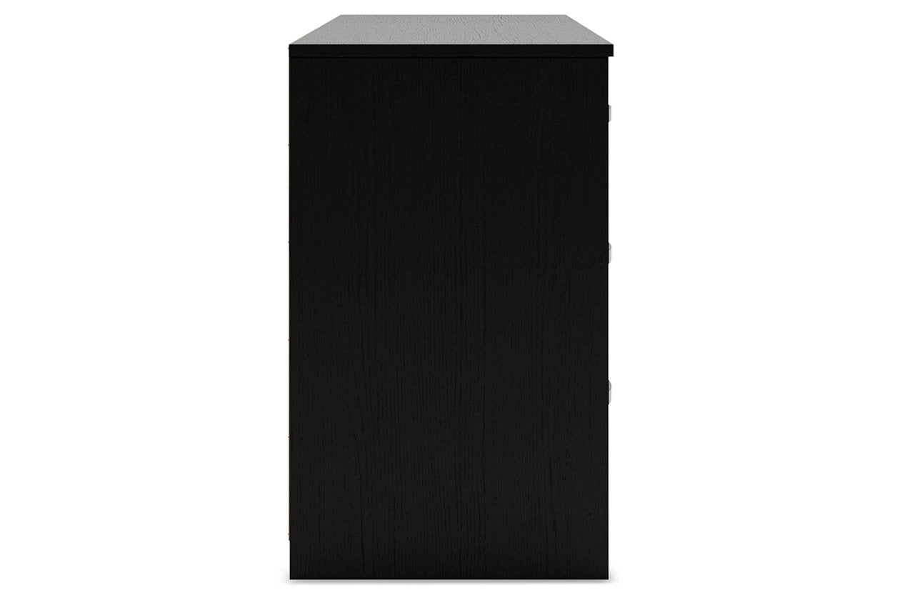 Finch Black Dresser - EB3392-231 - Luna Furniture - Dallas Store