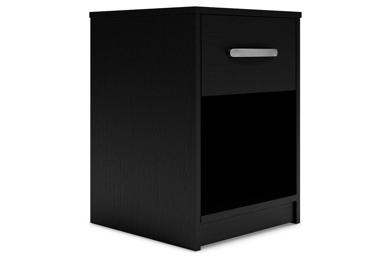 Finch Black Nightstand - EB3392-291 - Luna Furniture - Dallas Store