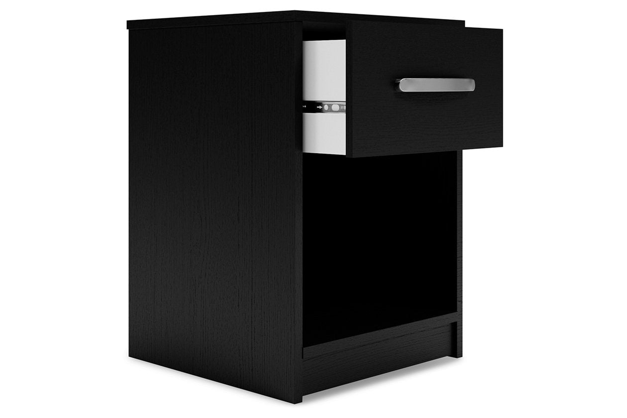 Finch Black Nightstand - EB3392-291 - Luna Furniture - Dallas Store