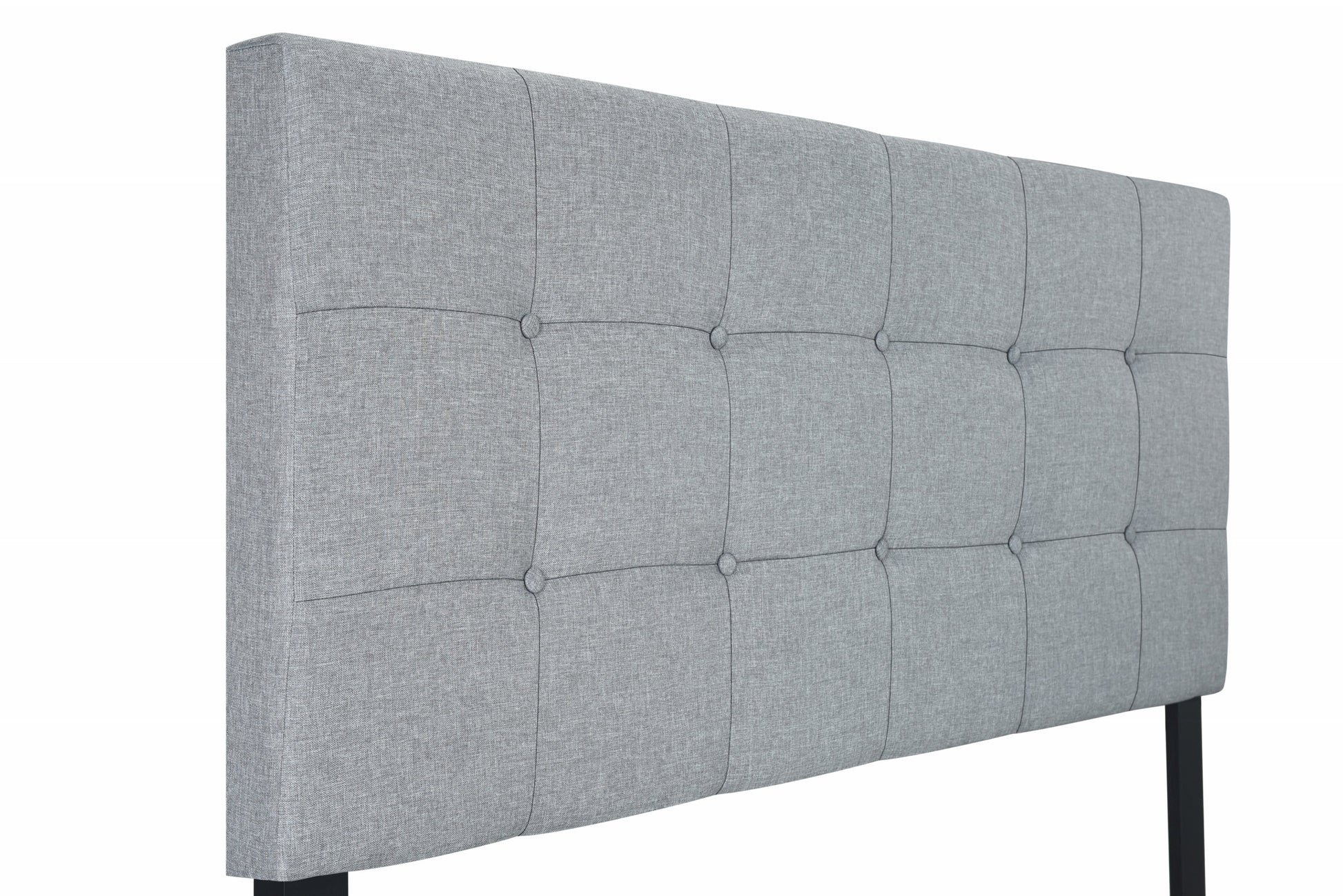 Florence Gray Queen Upholstered Bed - 5270GY-Q - Luna Furniture - Dallas Store
